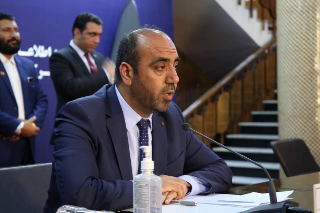 جریان مراسم امضاء تفاهمنامه همکاری میان وزارت شهرسازی و اراضی و وزارت دولت در امور شهدا و معلولین